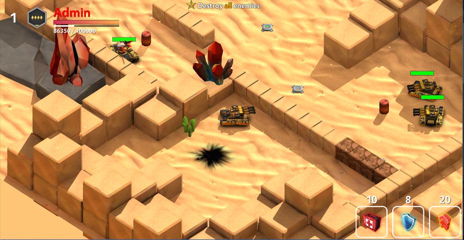 Screenshot 12: Block Tank Wars 3 Tank Shooter