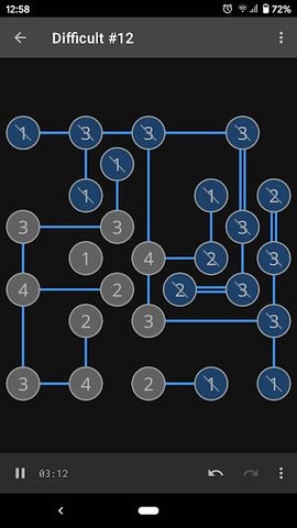 Screenshot 12: Hashi Puzzle