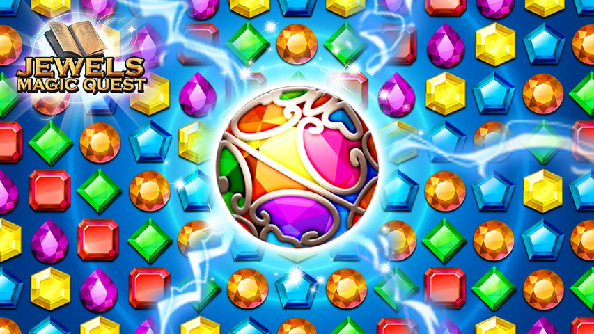 Screenshot 1: Jewels Magic : Quest