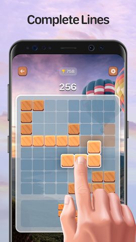 Screenshot 1: Combo Blocks - Classic Block P