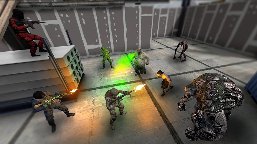 Captura 6: Disparos de zombies en línea multijugador