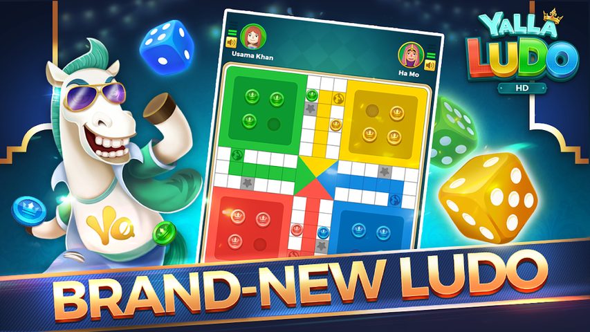 Screenshot 1: Yalla Ludo HD