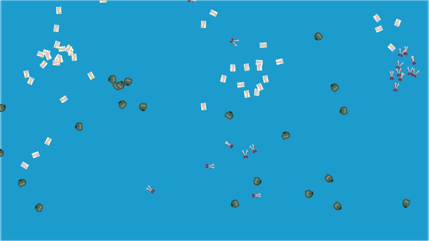 Captura 9: Arena de Evolución: Un Sandbox de Piedra, Papel o Tijera