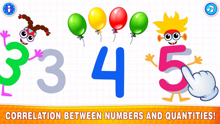 Screenshot 5: Learning numbers for kids!
