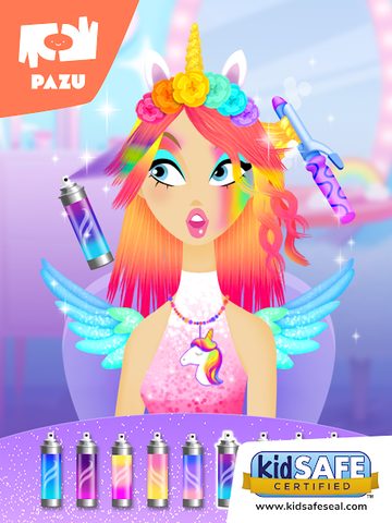 Captura 18: Salón de belleza mágico de unicornios
