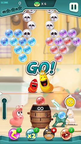 Screenshot 7: Larva Bubble Pop