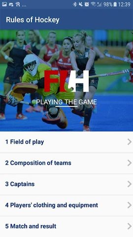 Screenshot 3: Rules of Hockey