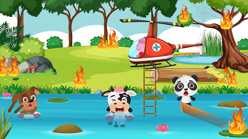 Screenshot 8: Fireman for Kids