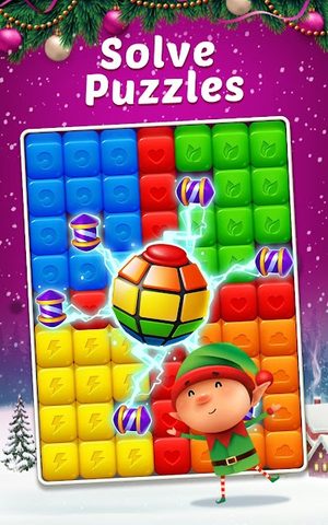 Screenshot 3: Toy Cubes Pop - Match 3 Game