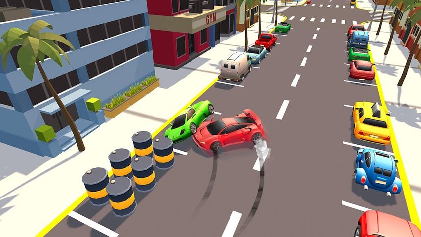 Captura 22: Derrape y Estacionamiento: Desafío de Carreras