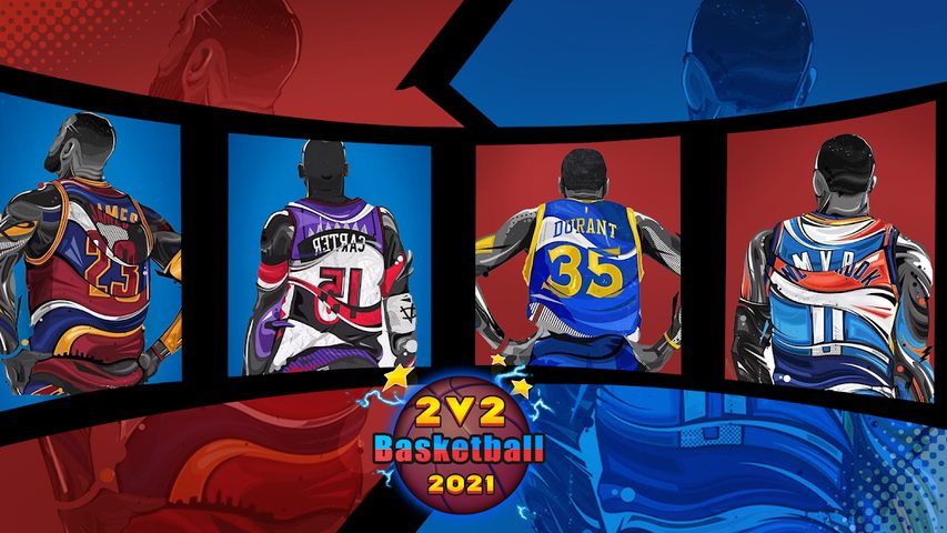 Screenshot 4: 2 VS 2 Basketball Sports