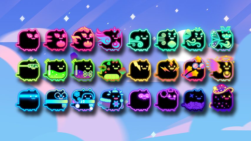 Captura 7: Héroes Felinos - Defensa por Fusión