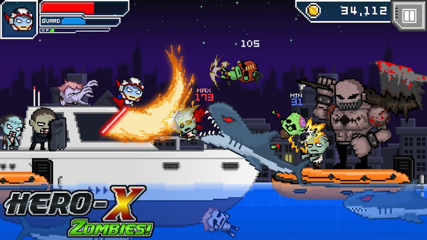 Screenshot 3: HERO-X: ZOMBIES!