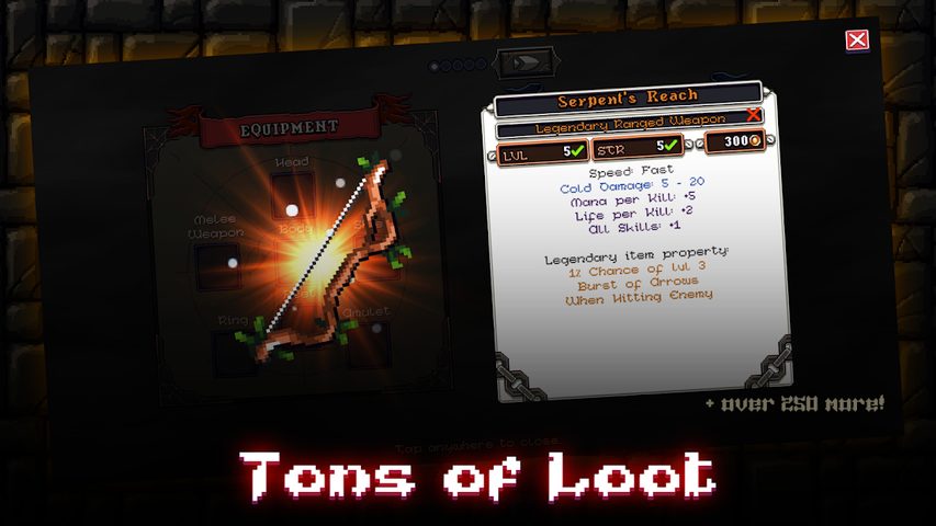 Captura 2: Roguelike de Bolsillo