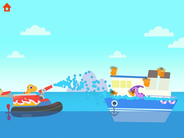 Screenshot 24: Dinosaur Patrol Boat: for kids