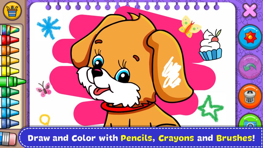 Screenshot 9: Coloring & Learn Animals
