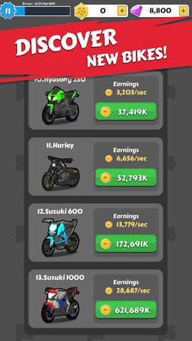 Screenshot 8: Merge Bike game Idle Tycoon