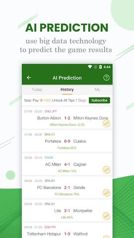 Скриншот 1: Goaloo-Football Live Scores