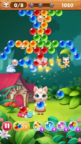 Screenshot 7: Bubble Cats Shooter POP : Puzzle Mania