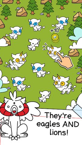 Скриншот 14: Griffin Evolution: Merge Idle