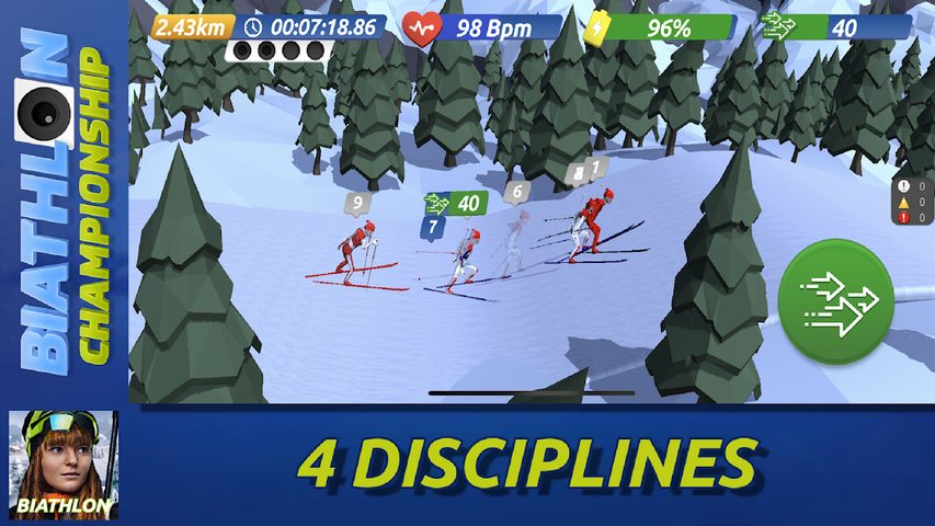Screenshot 2: Biathlon Championship
