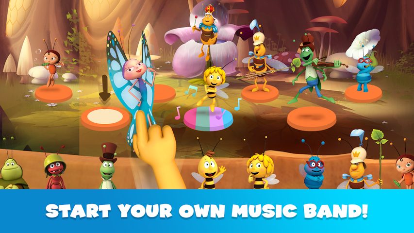 Скриншот 11: Maya The Bee: Music Band Academy for Kids