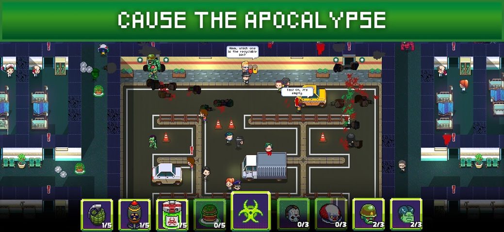 Screenshot 1: Infectonator 3: Apocalypse