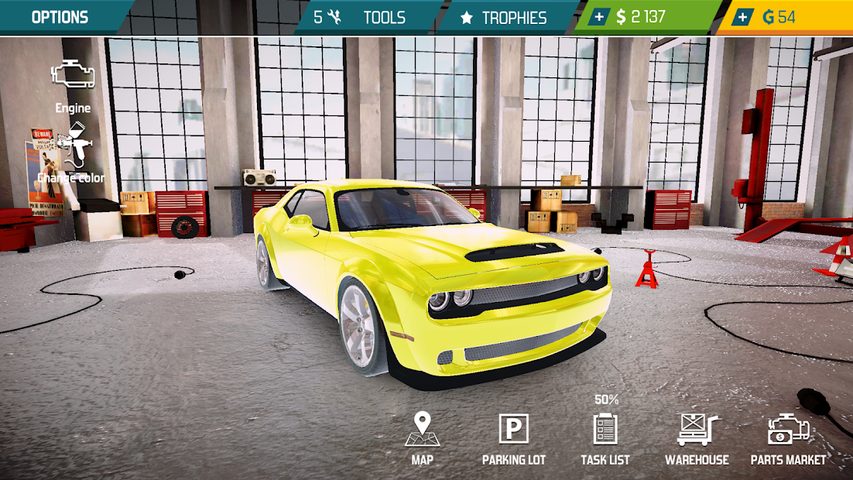 Screenshot 1: Car Mechanic Simulator 21