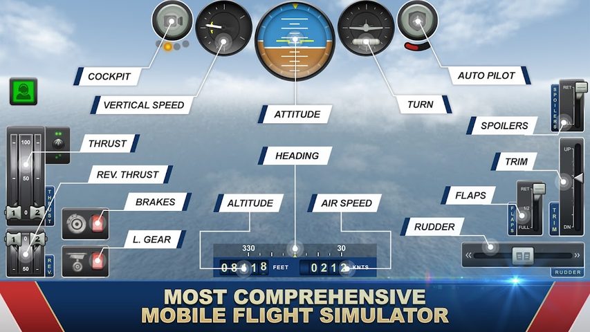 Captura 21: Simulación de Vuelo de Aviones Jumbo
