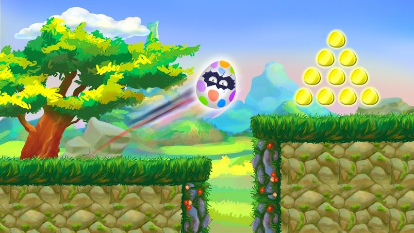Screenshot 1: Red Egg: The Rolling Ball Story