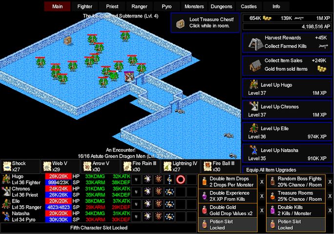 Captura 2: Aventura sin fin con clics