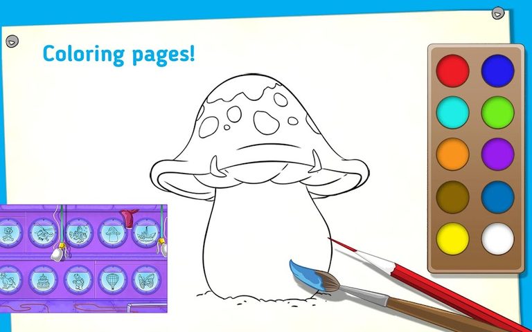 Captura 11: Juego educativo de colorear para niños pequeños
