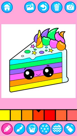 Screenshot 17: Cute Kawaii Colouring Book for Kids with Glitters