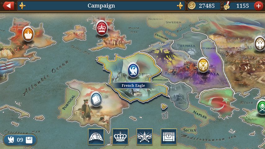 Captura 23: Guerra Europea: Campañas de Napoleón