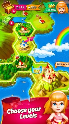 Screenshot 2: Queen Quest - Match 3 Puzzle