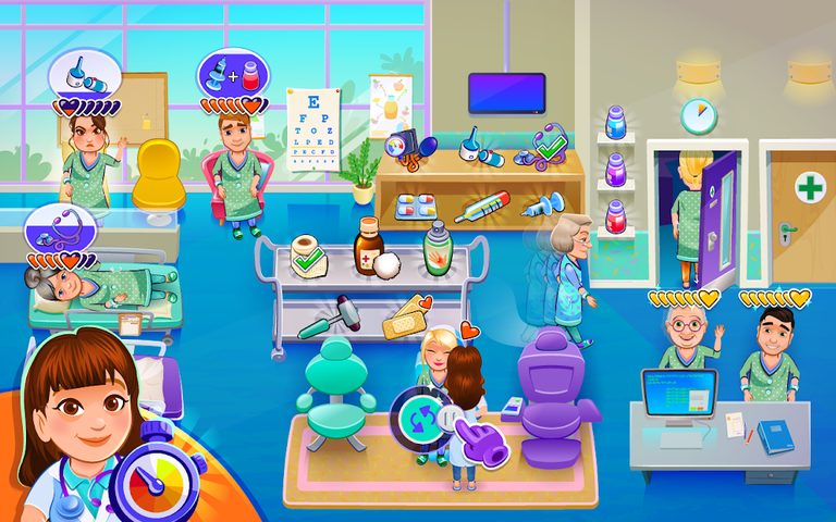 Captura 7: Simulador de gestión hospitalaria