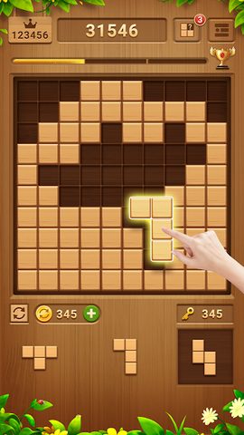 Captura 2: Juego clásico de puzzle con bloques
