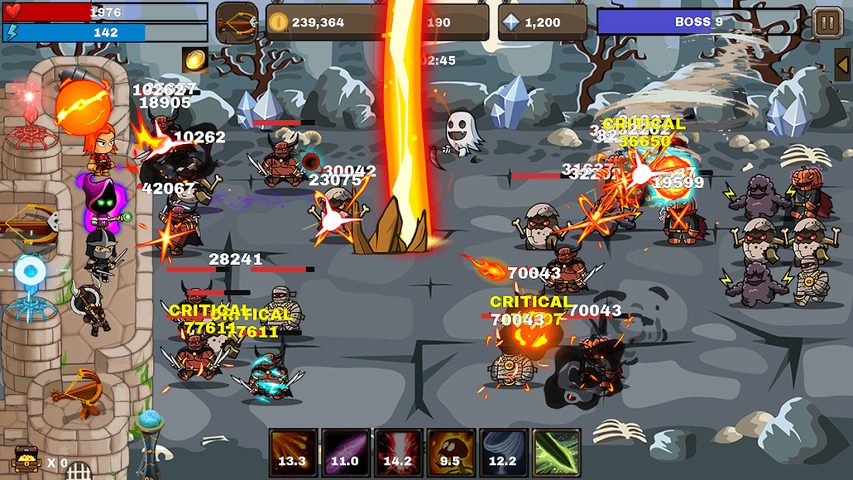 Screenshot 1: Final Castle : Grow Castle