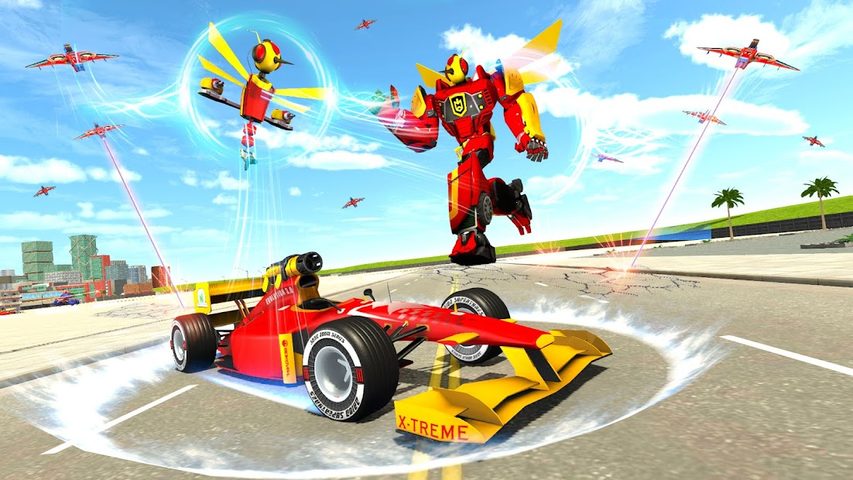 Captura 10: Dragon Fly Robot Car 3D