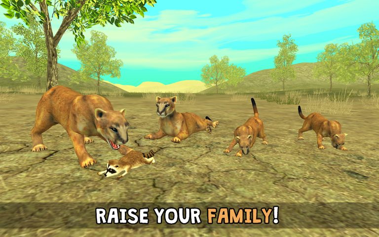 Screenshot 2: Wild Cougar Sim 3D