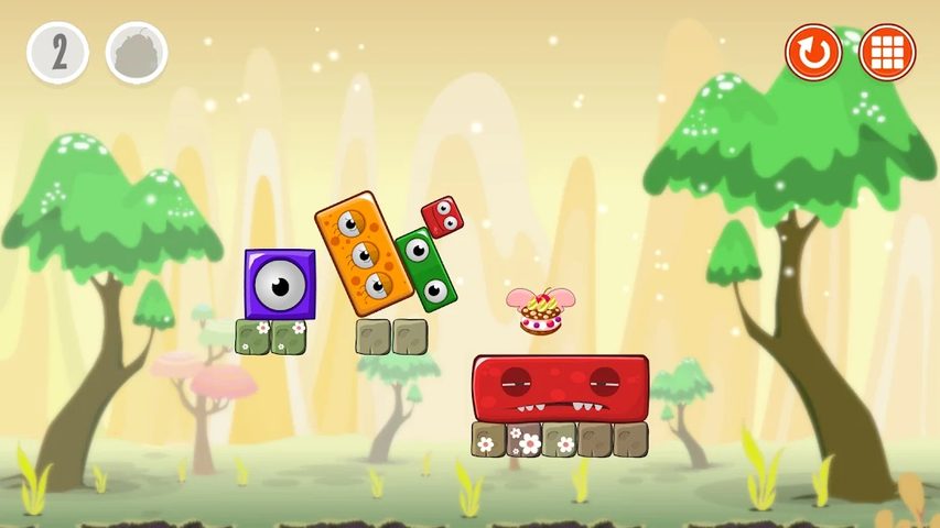 Screenshot 24: Monsterland 2. Physics puzzle