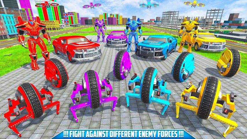 Screenshot 12: Spider Wheel Robot War Game