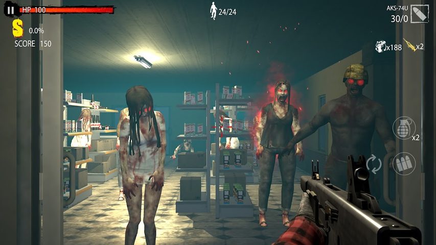 Screenshot 11: Zombie Hunter D-Day : Shooting