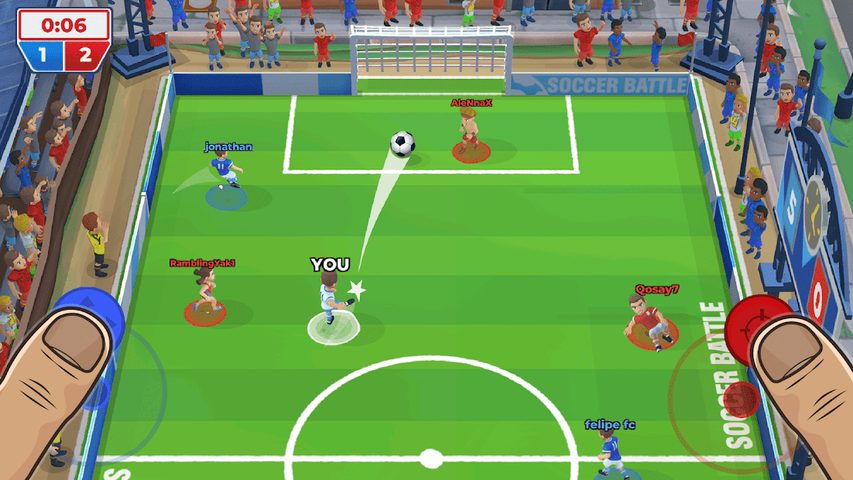 Screenshot 4: Soccer Battle - PvP Football