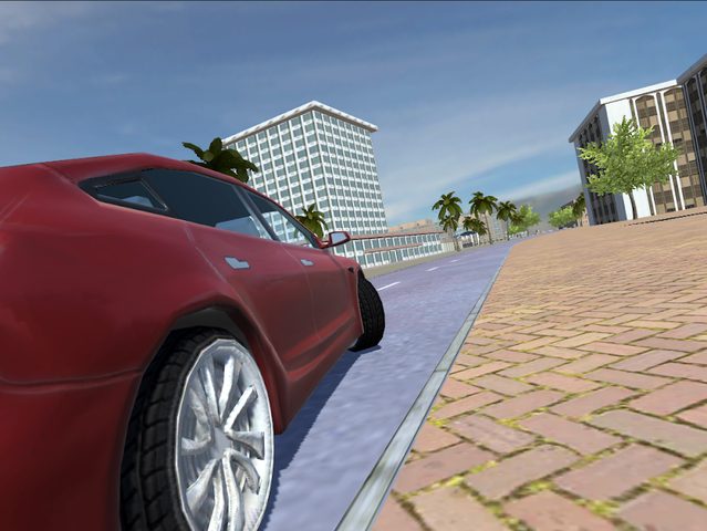 Screenshot 1: Urban Electric Car Game