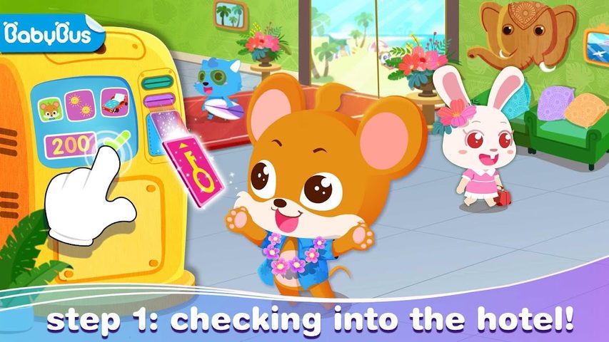 Screenshot 1: Baby Panda’s Summer: Vacation