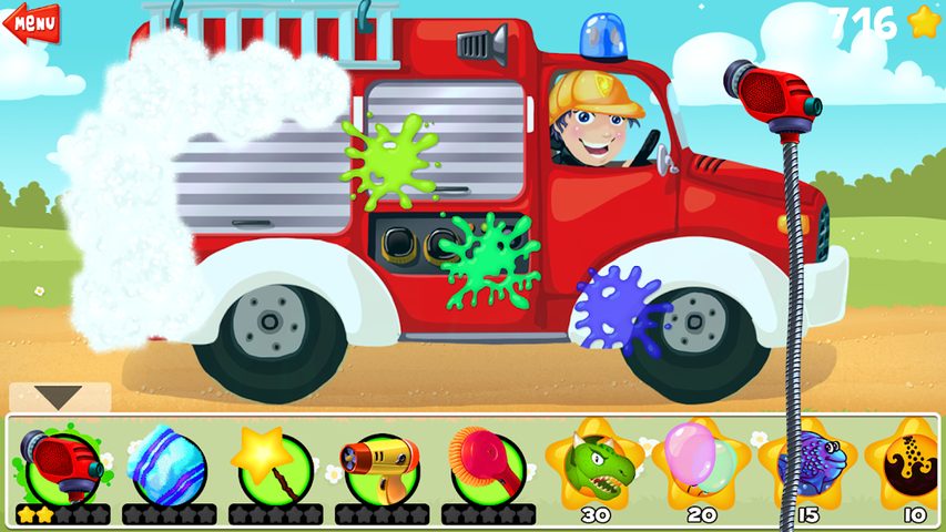Captura 3: Amazing Car Wash Game For Kids