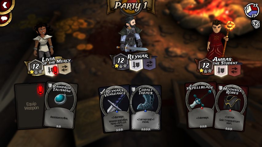 Screenshot 18: Traitors Empire Card RPG – Turn Based Strategy