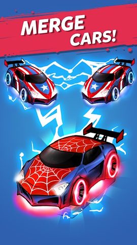 Screenshot 20: Merge Neon Car: Idle Car Merge
