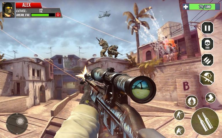 Screenshot 2: Gun Shooting Games 3 d Sniper